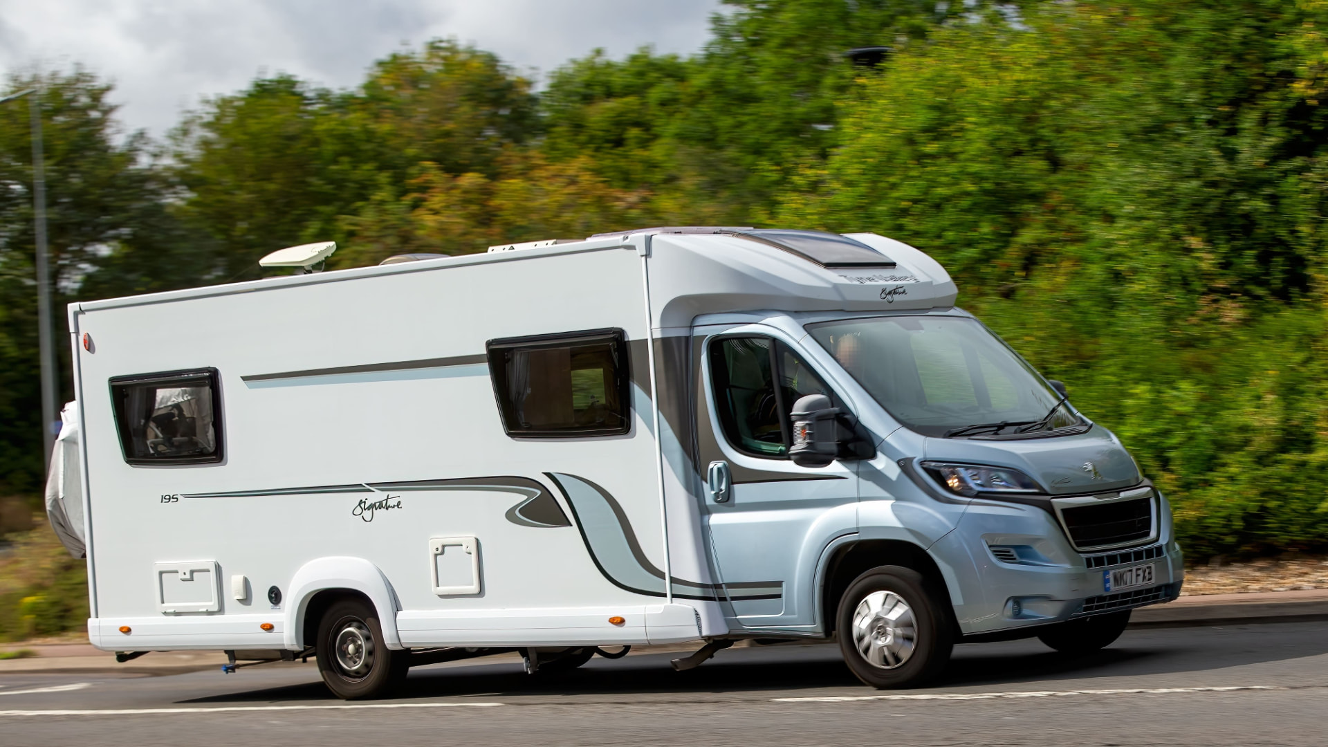 vehicle shown in the supplied motorhome valeting photos