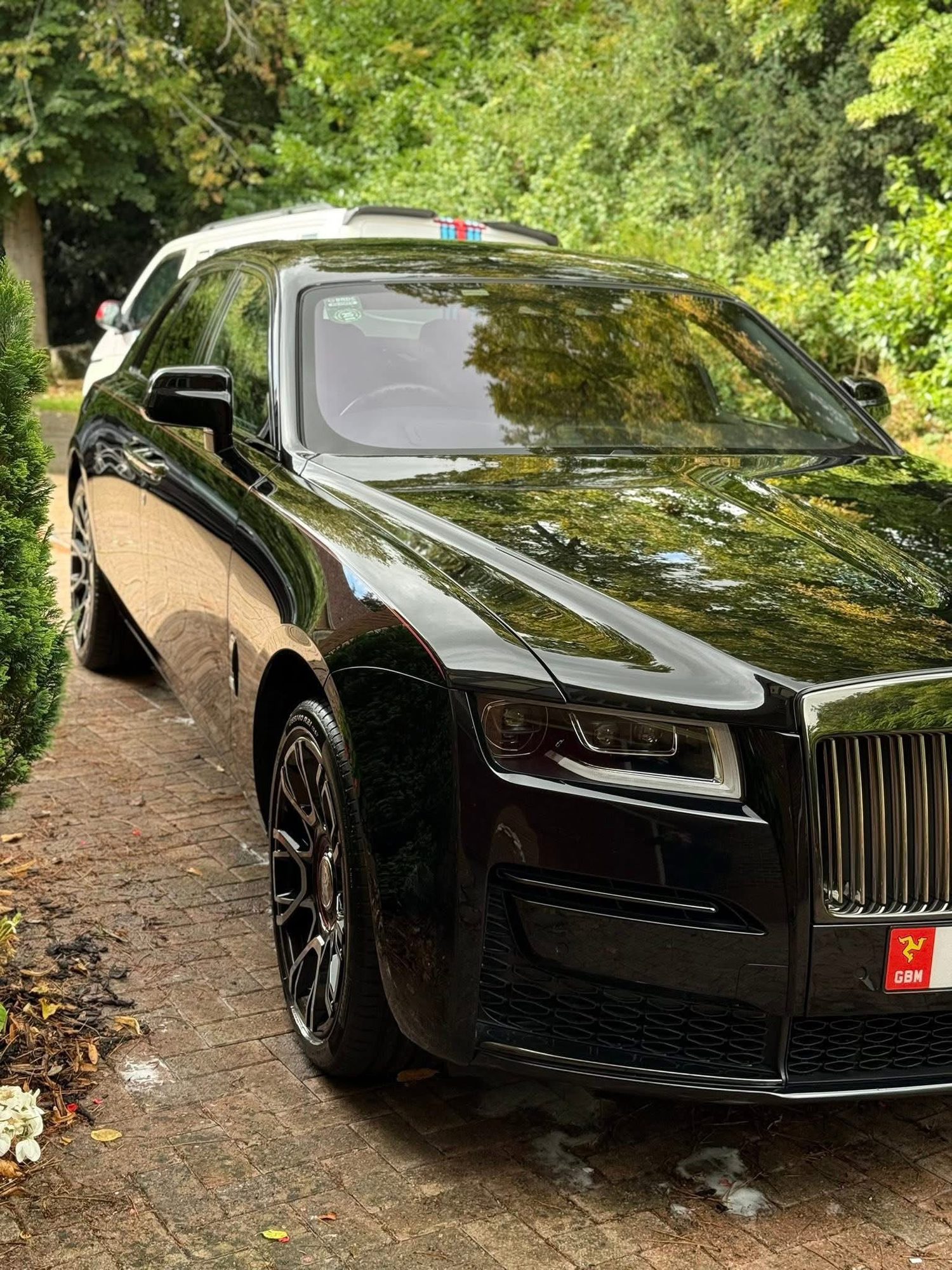 Rolls Royce Ghost shown in the supplied ceramic coating photos