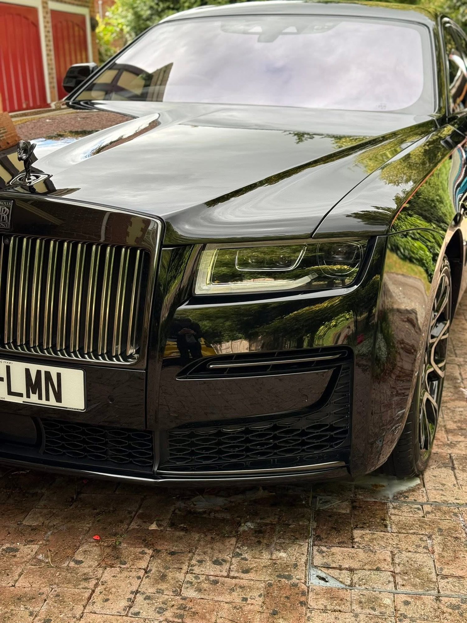 Rolls Royce Ghost shown in the supplied ceramic coating photos