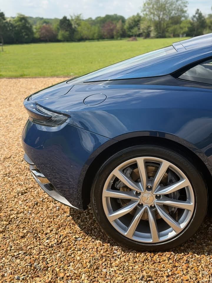 Aston Martin DB11 shown in the supplied paint correction photos