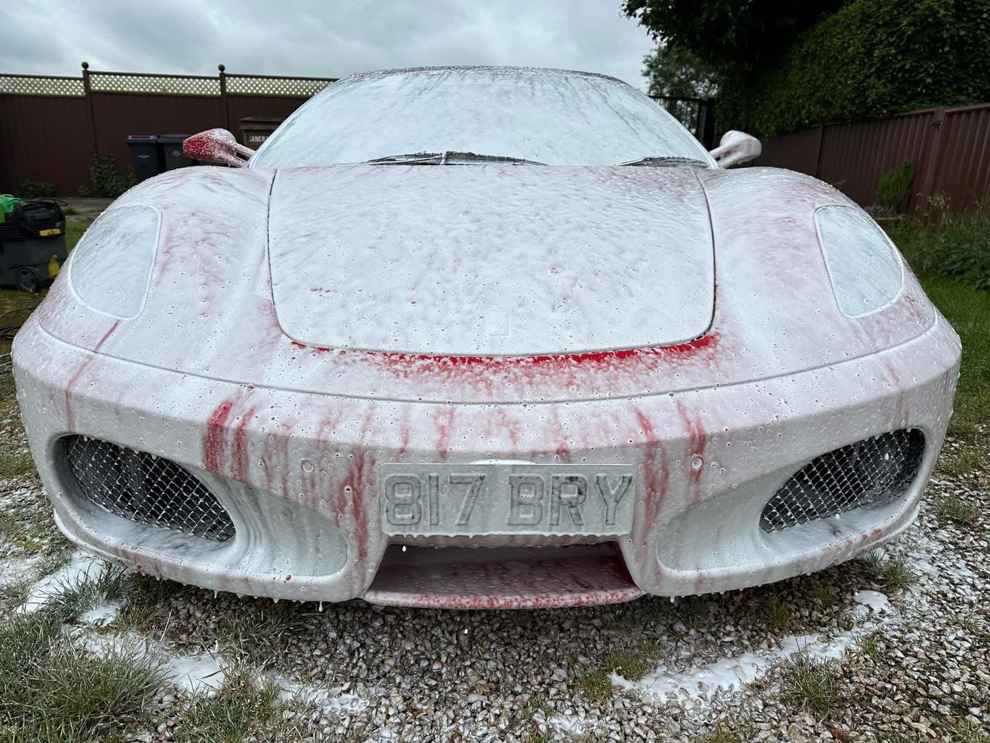 vehicle shown in the supplied deep cleans photos