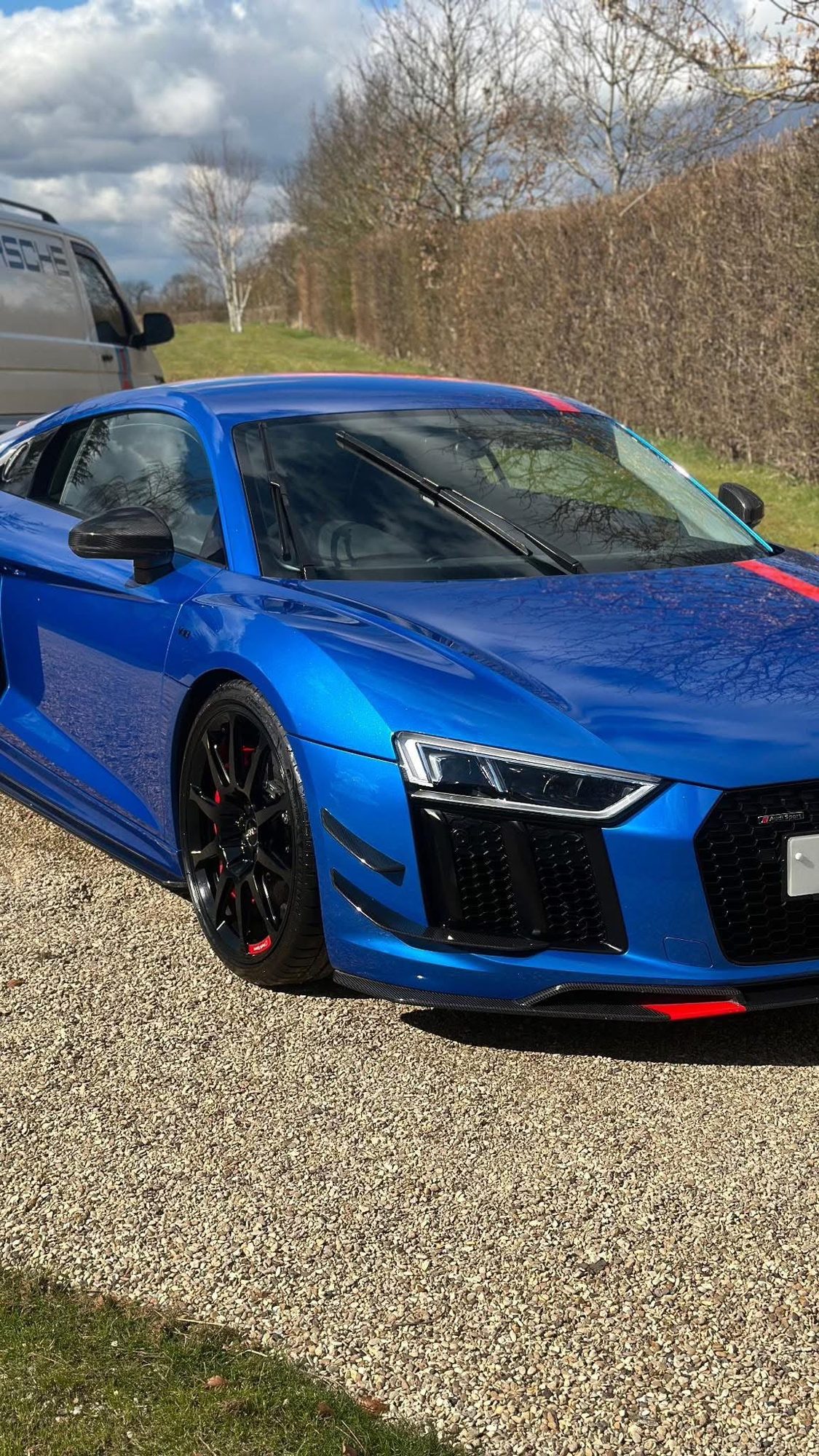 Audi R8 shown in the supplied ceramic coating photos