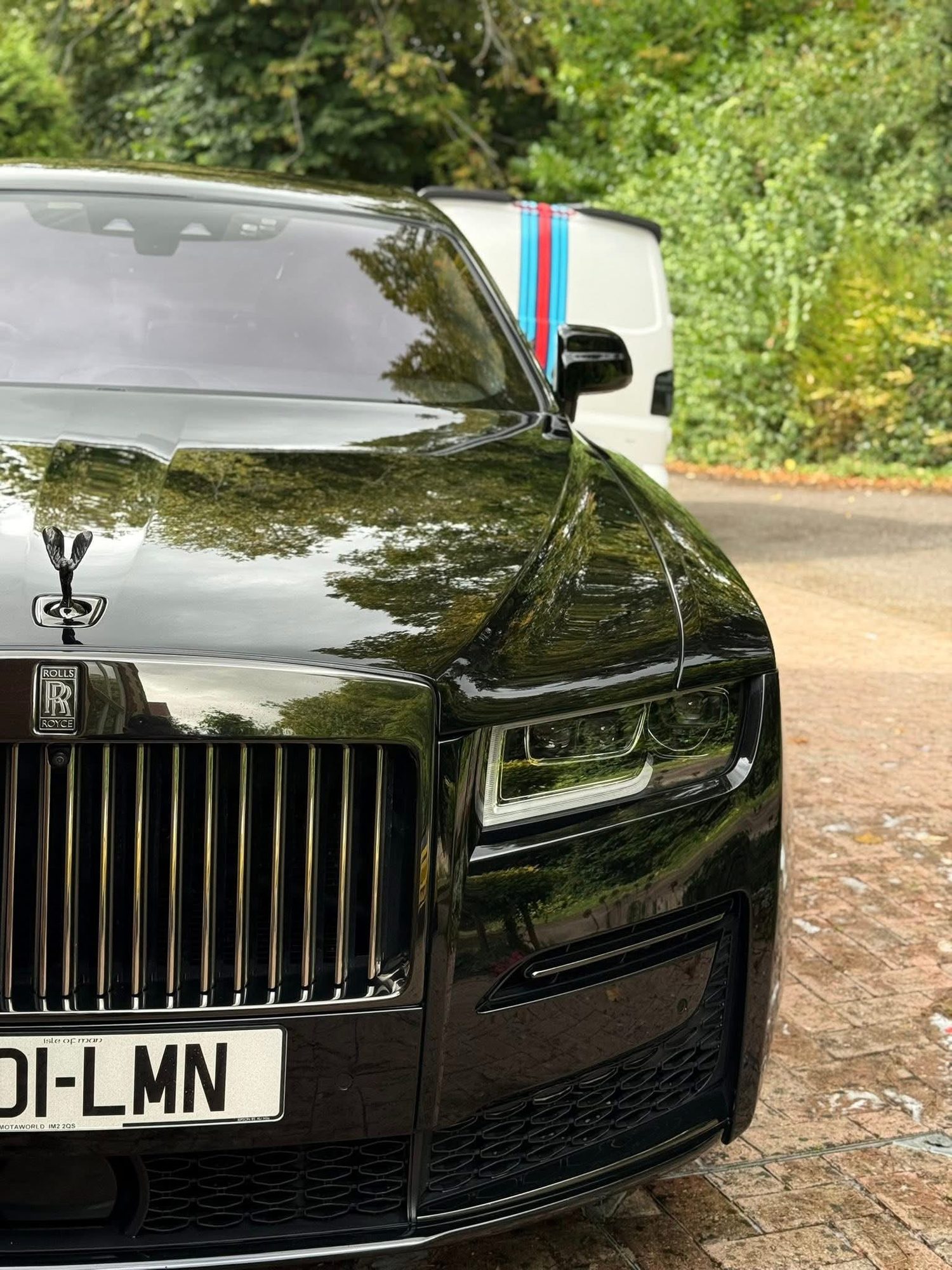 Rolls Royce Ghost shown in the supplied ceramic coating photos