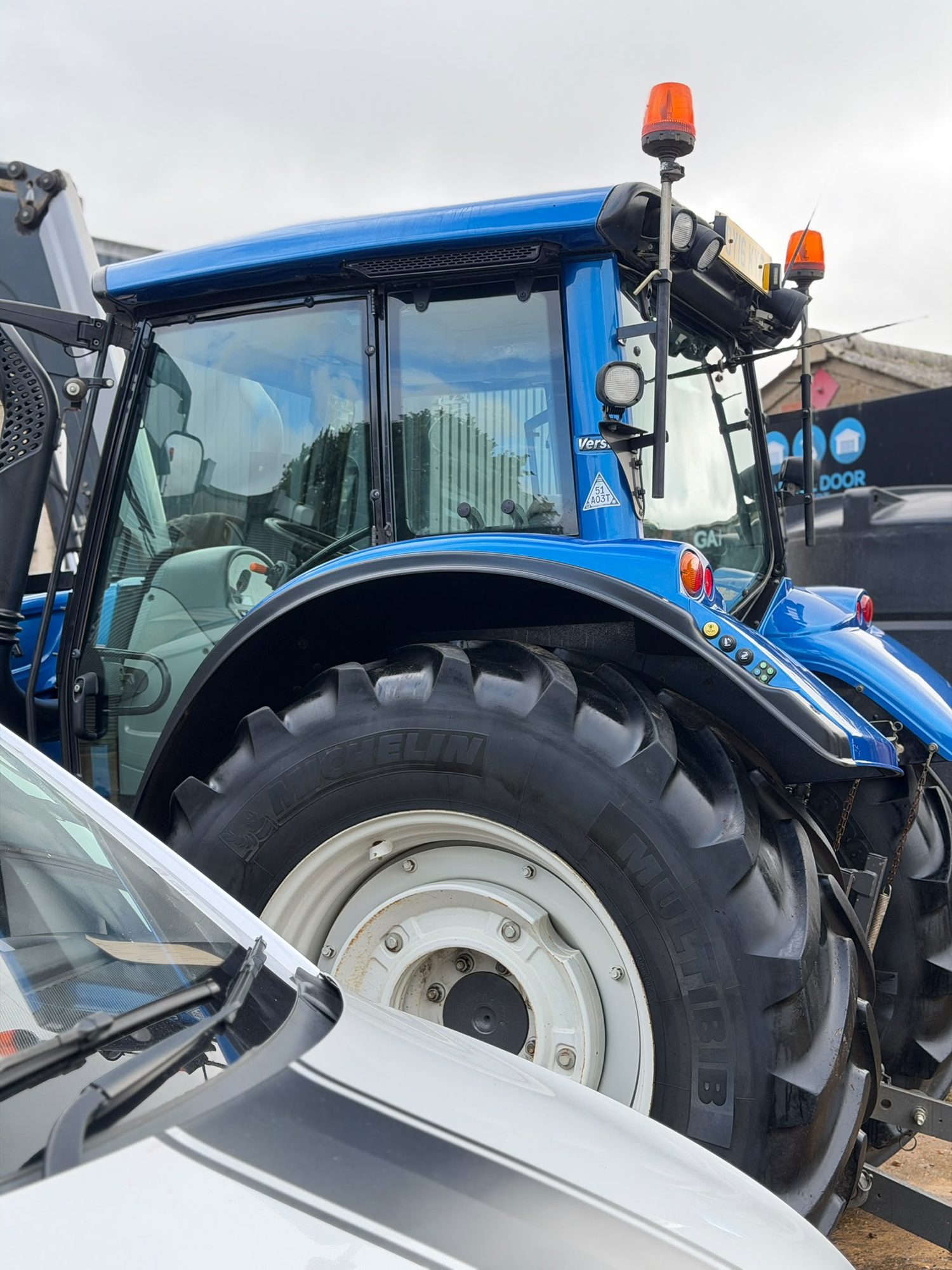 Tractor shown in the supplied farm machinery valeting photos