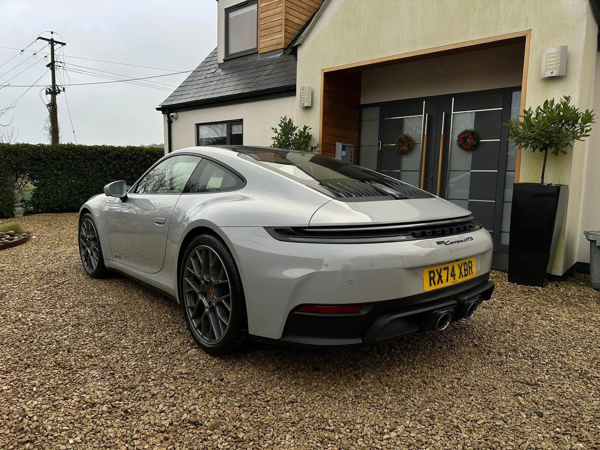 Porsche 911 Carrera GTS shown in the supplied mobile car valeting photos