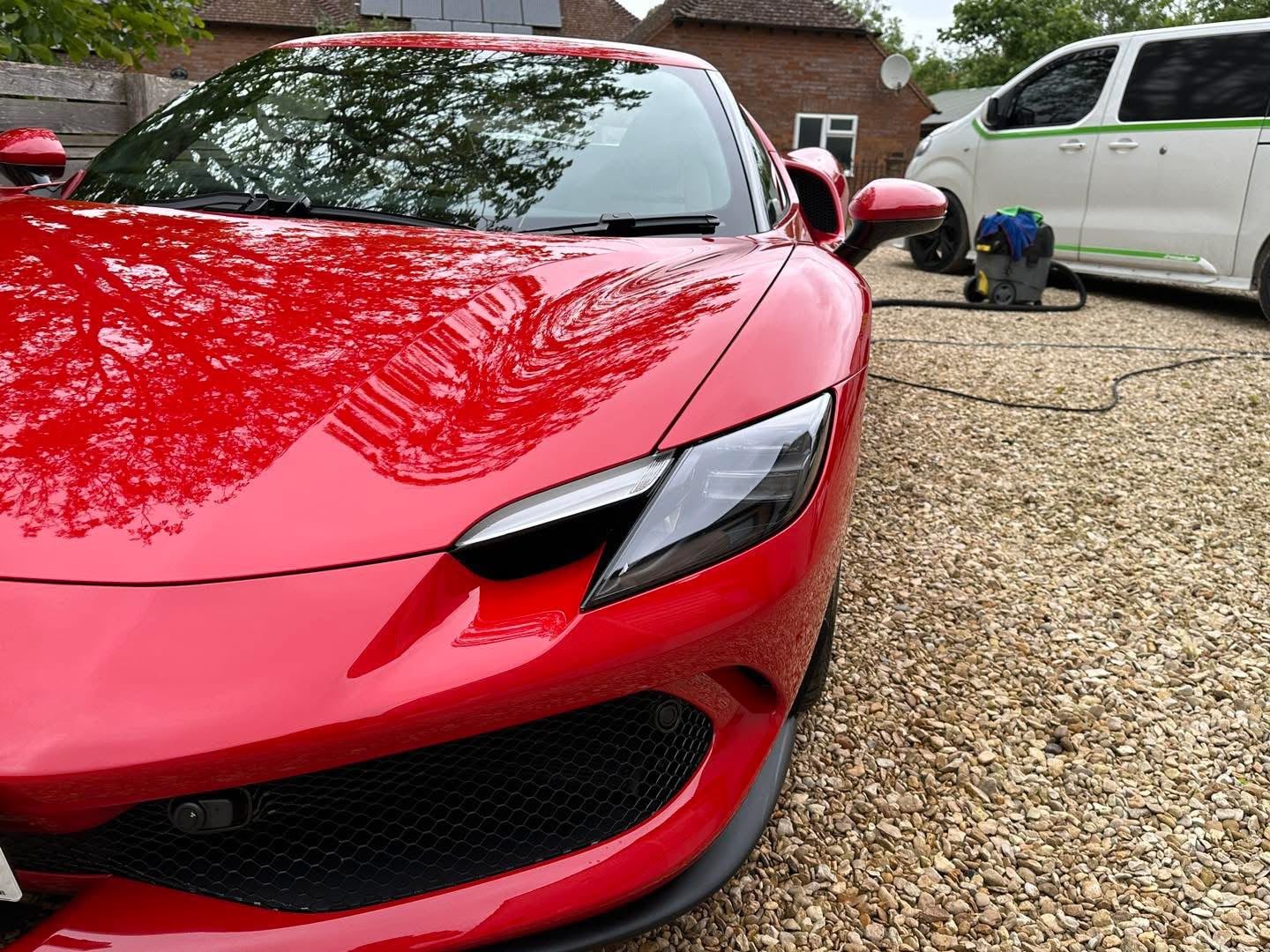 vehicle shown in the supplied headlight restoration photos