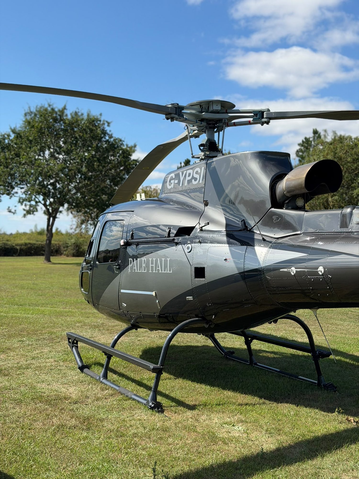 Helicopter shown in the supplied aircraft & helicopter valeting photos