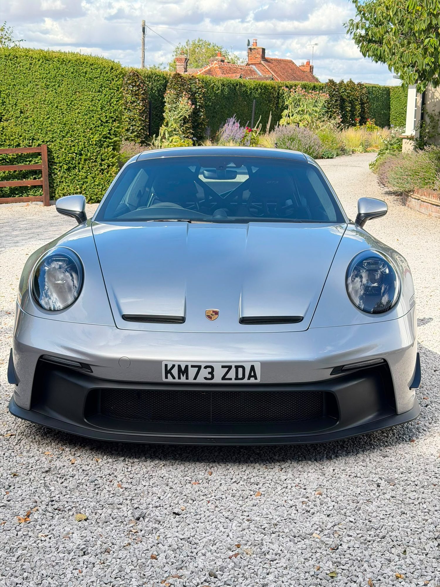 Porsche 911 GT3 shown in the supplied ceramic coating photos