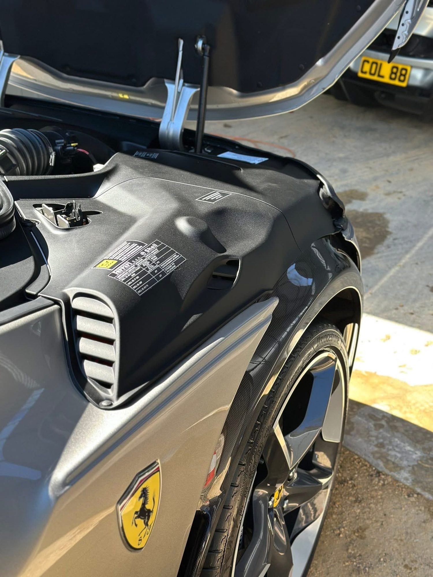 vehicle shown in the supplied engine cleans photos