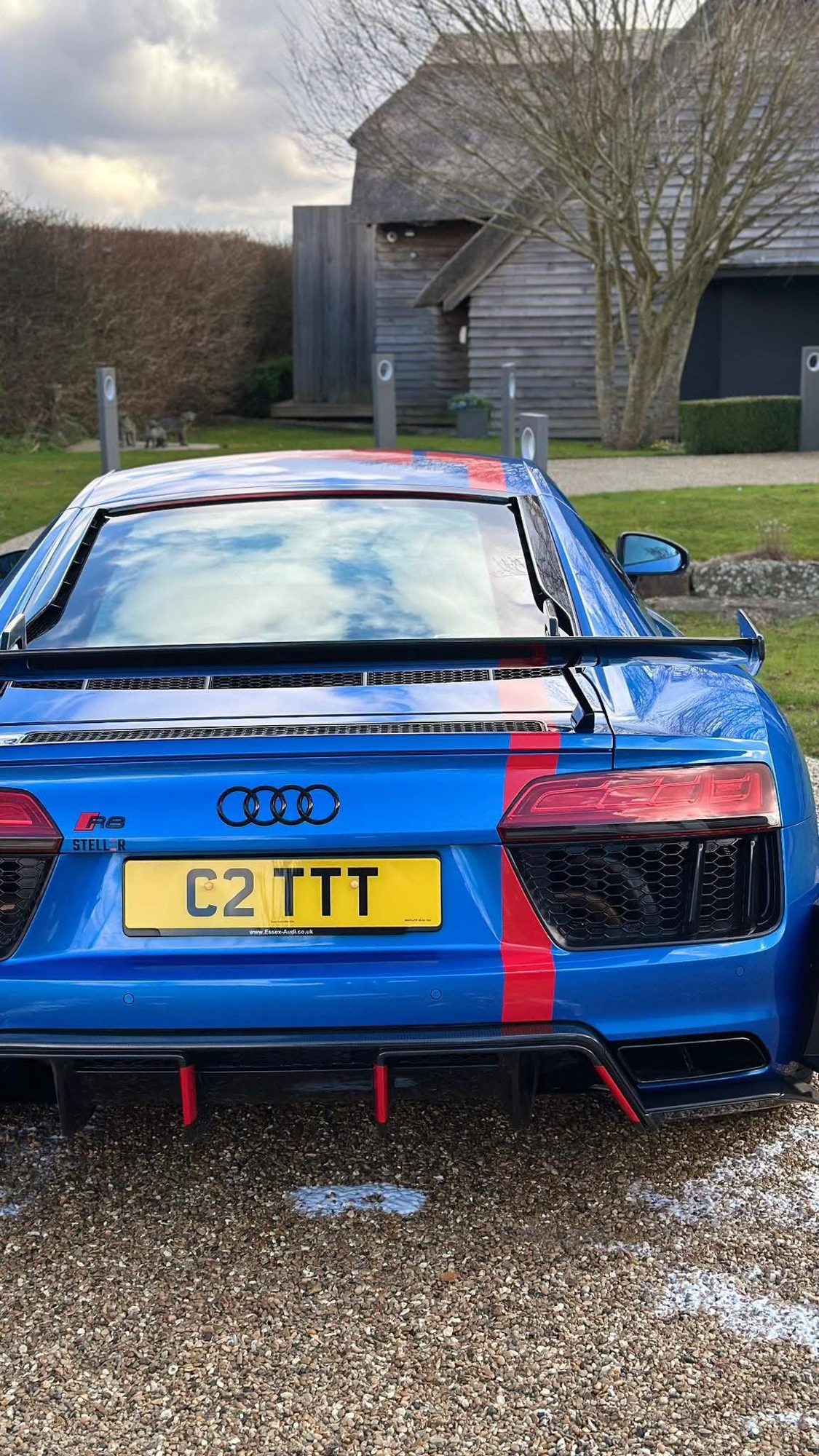 Audi R8 shown in the supplied ceramic coating photos