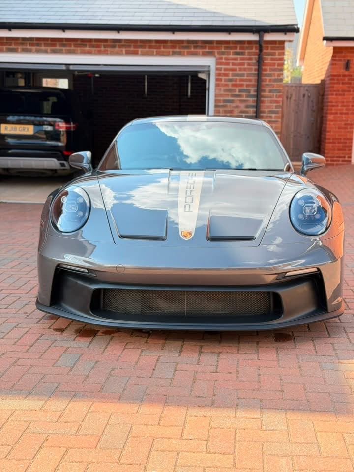 Porsche 911 GT3 shown in the supplied ceramic coating photos