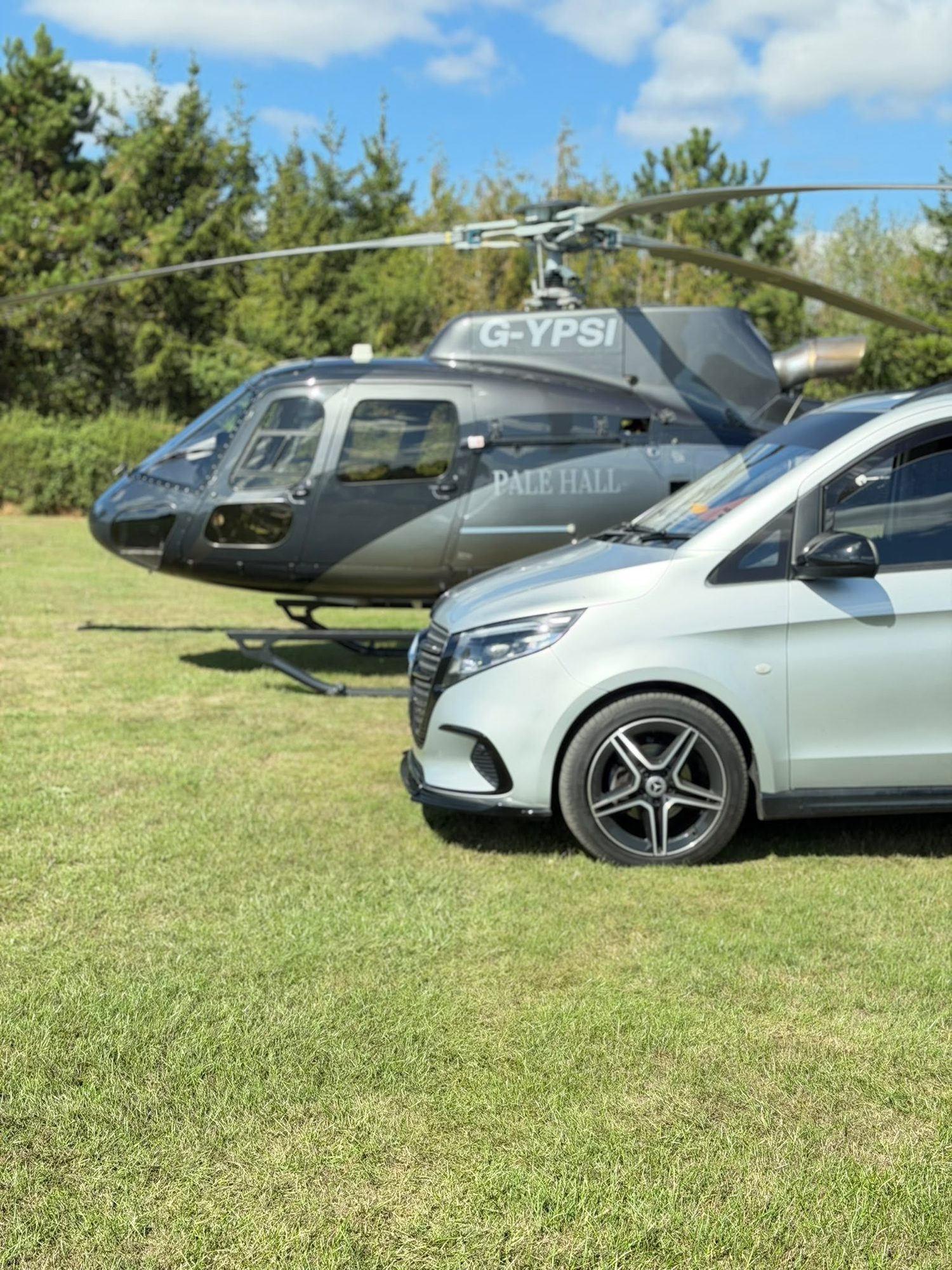 Helicopter shown in the supplied aircraft & helicopter valeting photos