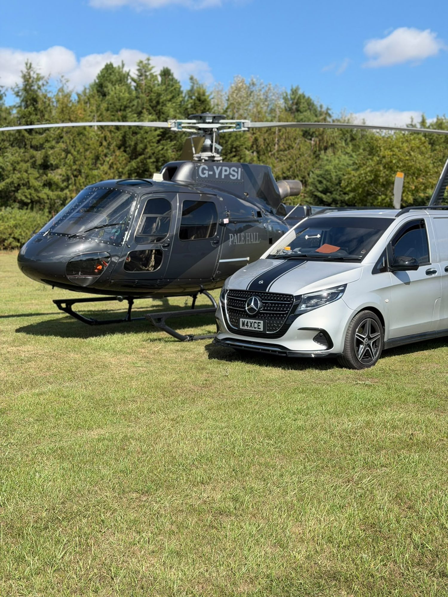 Helicopter shown in the supplied aircraft & helicopter valeting photos