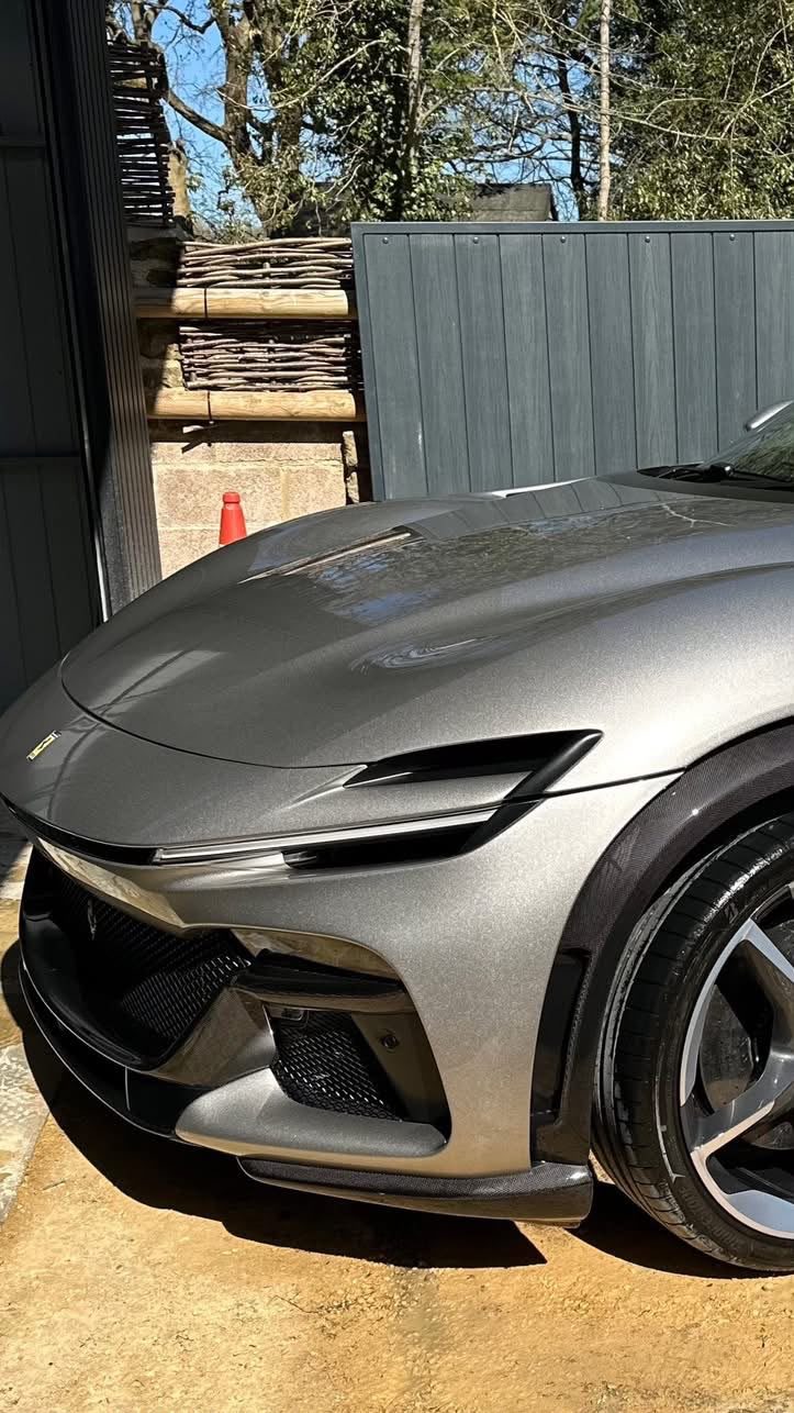 Ferrari Purosangue shown in the supplied ceramic coating photos